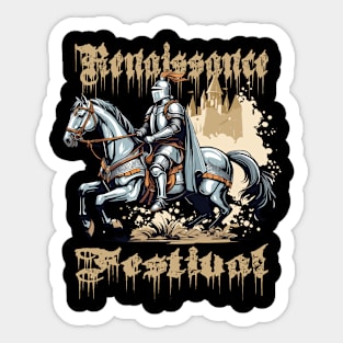 Medieval Festival Sticker